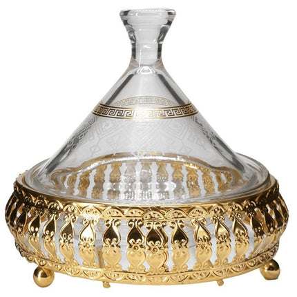 BRICARD PORCELAIN BRICARD ALMERIA TAJINE | GOUD Ø15CM 3-DELIG