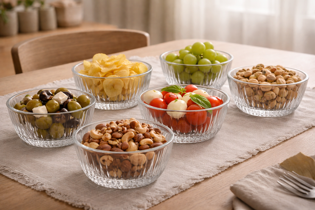 BRICARD PORCELAIN BRICARD ARMILLA KOMMENSET Ø10 CM 6-DELIG