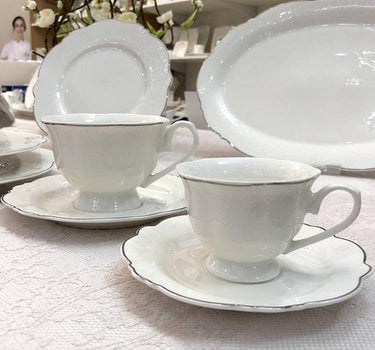 BRICARD PORCELAIN Bricard Arras Espresso set 12-Delig | 6-Persoons