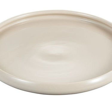 BRICARD PORCELAIN BRICARD BONDY BORDEN | Ø26,8X2,5 CM 1-DELIG TAUPE