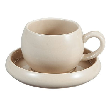 BRICARD PORCELAIN Bricard Bondy Espressoset 4 Delig | 2 Persoons Taupe