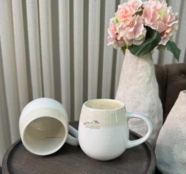 BRICARD PORCELAIN BRICARD EPINE MOKKENSET |  2-DELIG BRUIN