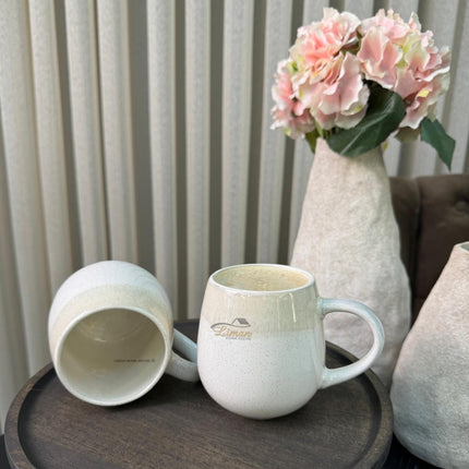 BRICARD PORCELAIN BRICARD EPINE MOKKENSET |  2-DELIG BRUIN