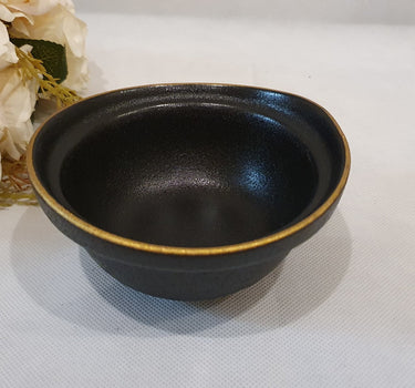 BRICARD PORCELAIN Bricard Evry Zwart 6 Delig Kommenset