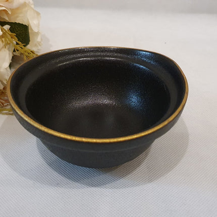 BRICARD PORCELAIN Bricard Evry Zwart 6 Delig Kommenset