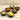 BRICARD PORCELAIN Bricard Evry Zwart 6 Delig Kommenset