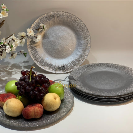 BRICARD PORCELAIN Bricard Flash Onderbord 33Cm Zilver 6 Delig