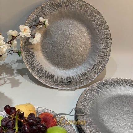 BRICARD PORCELAIN Bricard Flash Onderbord 33Cm Zilver 6 Delig