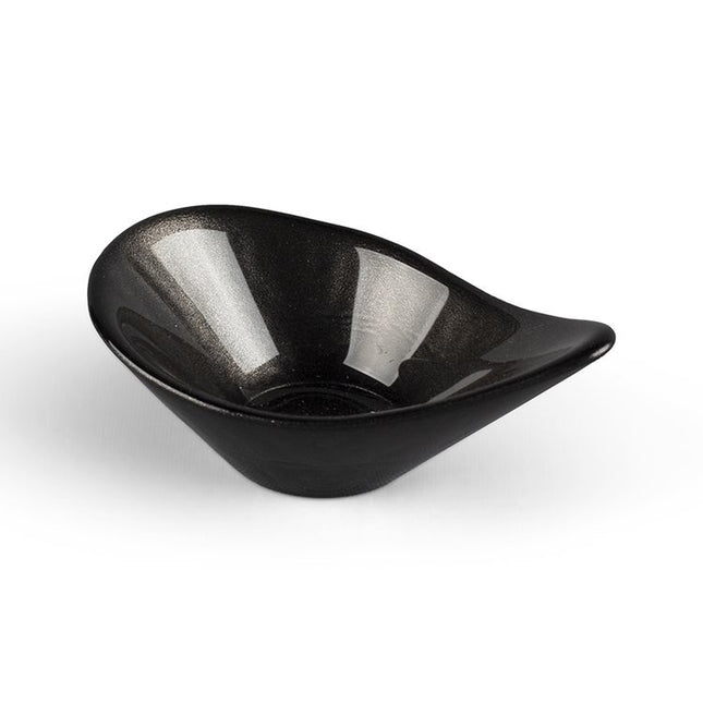 BRICARD PORCELAIN BRICARD ISTANBUL GAGA KOMMENSET 12XH5CM DONKER GRIJS 6 DELIG