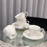 BRICARD PORCELAIN BRICARD LECCI ESPRESSO SET 12-DELIG