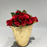 BRICARD PORCELAIN Bricard Murano Vaas Goud -S-