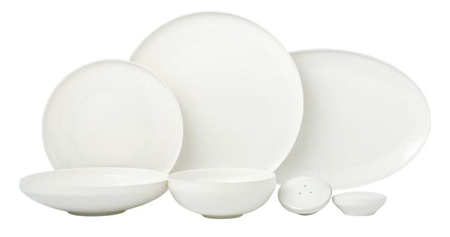 BRICARD PORCELAIN Bricard Porcelain Canet 6-Persoons | 27-Delig Serviesset Wit