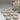 BRICARD PORCELAIN BRICARD PORSELEIN BONDY MINI  SAUS SCHAAL 8CM  6 DELIG ( WIT )