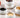 BRICARD PORCELAIN BRICARD PORSELEIN BONDY MINI  SAUS SCHAAL 8CM  6 DELIG ( WIT )