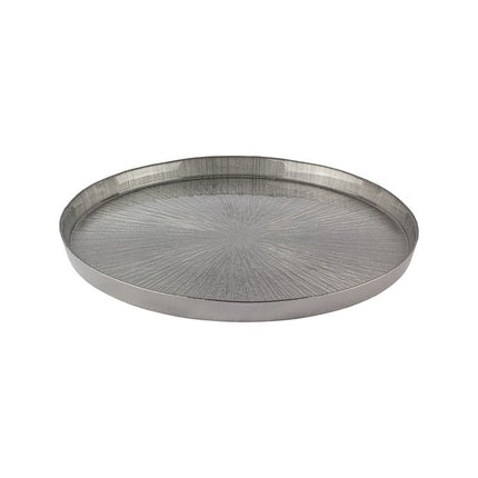 BRICARD PORCELAIN BRICARD REXY BORD | 21 CM ZILVER ( 1 DELIG )