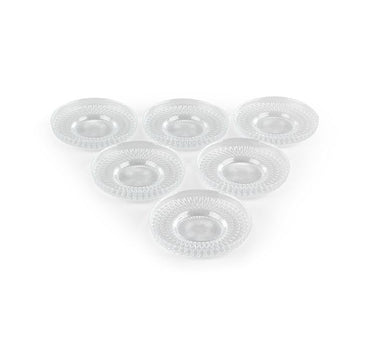 BRICARD PORCELAIN BRICARD ROMANCE THEESCHOTEL SET | 12 CM TRANSPARANT 6-DLG