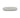 BRICARD PORCELAIN BRICARD SERY SCHAAL| 30,4X10,1X3,7 CM MAT WIT 1-DELIG