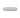 BRICARD PORCELAIN BRICARD SERY SCHAAL| 30,4X10,1X3,7 CM WIT 1-DELIG