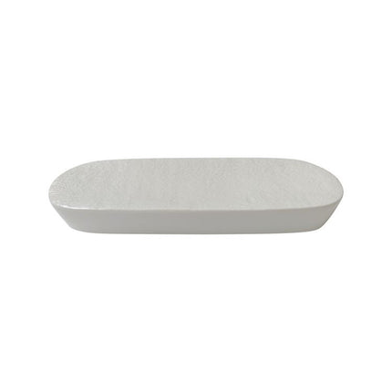 BRICARD PORCELAIN BRICARD SERY SCHAAL| 30,4X10,1X3,7 CM WIT 1-DELIG