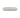 BRICARD PORCELAIN BRICARD SERY SCHAAL| 37,8X11,9X4,3 CM WIT 1-DELIG