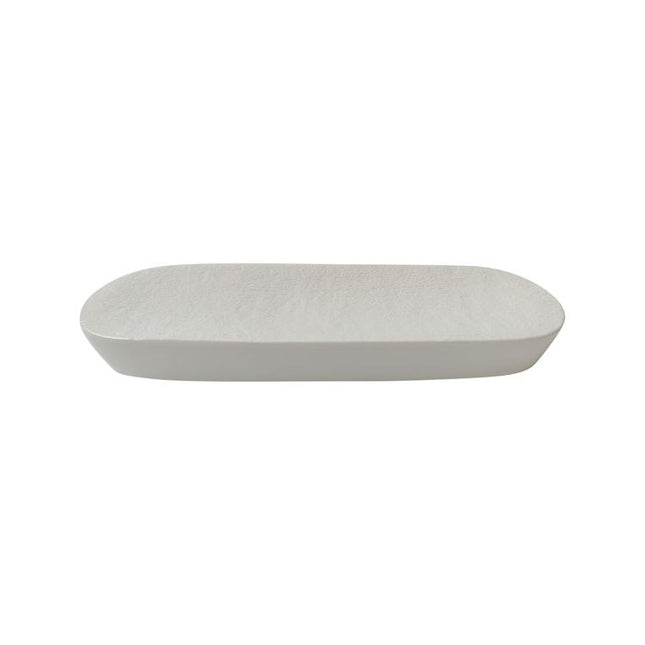BRICARD PORCELAIN BRICARD SERY SCHAAL| 37,8X11,9X4,3 CM WIT 1-DELIG