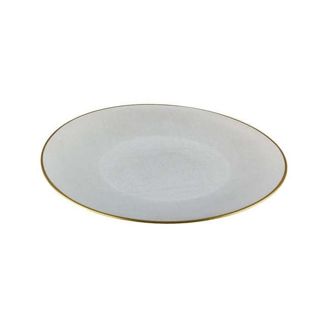 BRICARD PORCELAIN BRICARD TEX BORDENSET 32CM PER STUK