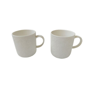 BRICARD PORCELAIN BRICARD VALANCE MOKKENSET | MAT WIT 2-DELIG