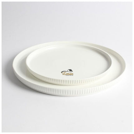 BRICARD PORCELAIN DION SERVIESSET  WIT 25-DELIG | 6 PERSOONS