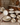 BRICARD PORCELAIN Florange Taupe Servies set 27 delig | 6 persoons - Bricard