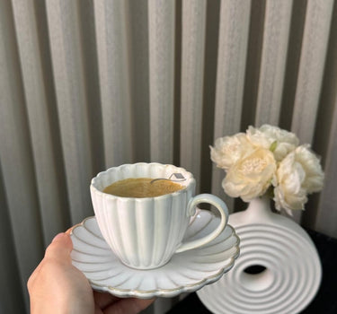 BRICARD PORCELAIN Julia Espressoset 4 Delig | 2 Persoons