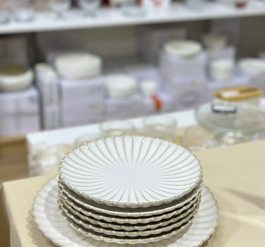 BRICARD PORCELAIN Julia Gebaksset 7 Delig | 6 persoons