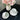 BRICARD PORCELAIN JULIA KOFFIESET 4 DELIG | 2 PEROONS
