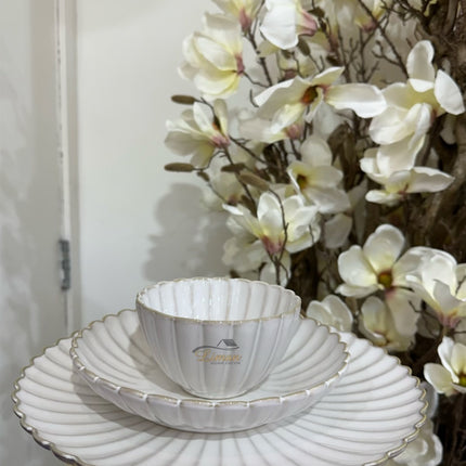 BRICARD PORCELAIN Julia Serviesset 18-Delig 6-Persoons