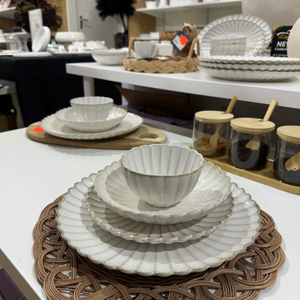 BRICARD PORCELAIN Julia Serviesset 24-Delig 6-Persoons