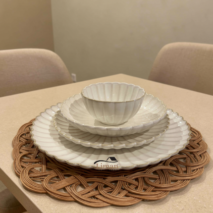 BRICARD PORCELAIN Julia Serviesset 24-Delig 6-Persoons