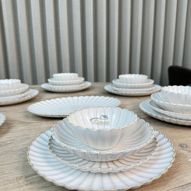 BRICARD PORCELAIN Julia Serviesset 25-Delig 6-Persoons