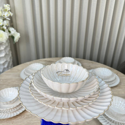 BRICARD PORCELAIN Julia Serviesset 25-Delig 6-Persoons