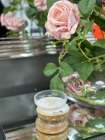 BRICARD PORCELAIN Marbella 2 delige Borosilikatglas