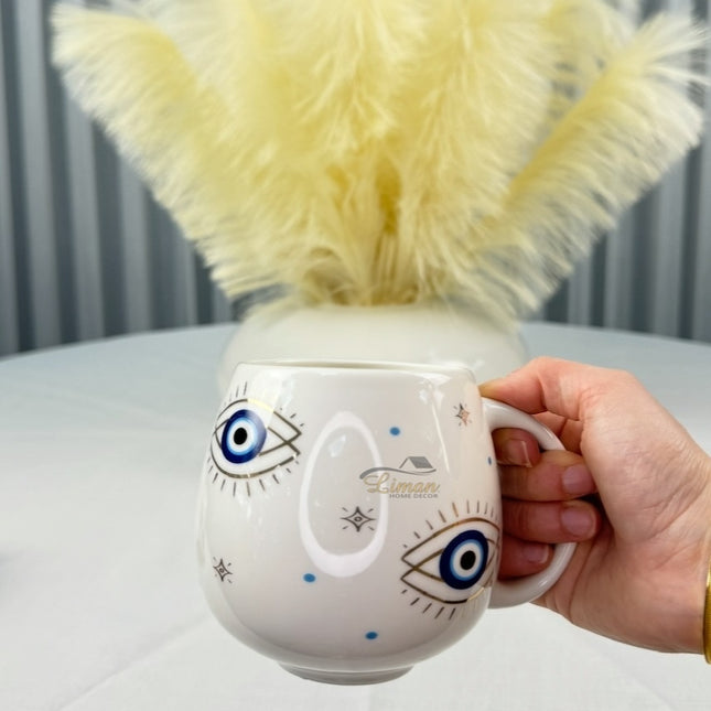 BRICARD PORCELAIN Nazar Eye Magic Mok 450 ml