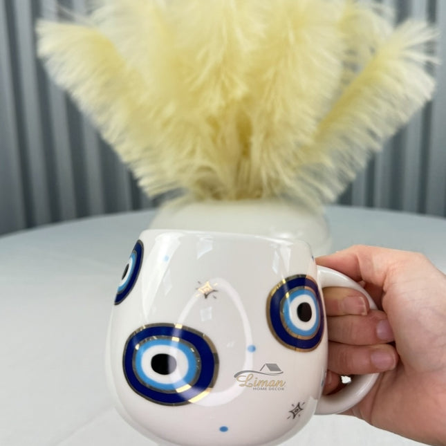 BRICARD PORCELAIN Nazar Eye Mok 450 ml