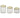 BRICARD PORCELAIN Osera Bewaardozen- / Kruidenpotten / Voorraadbussenset 3 Delig | Cream
