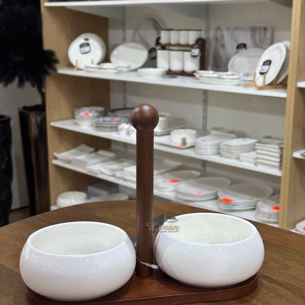 BVR Acacia Bondy Serveerset 3 Delig ( Chubby )