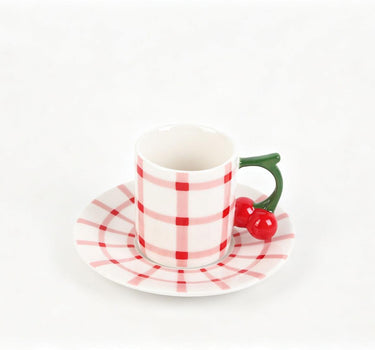 BVR Cherry Espressoset 12 Delig | 6 Persoons