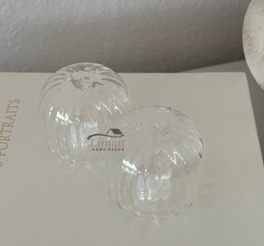 BVR Cutie Glazen Zout- / Pepervaatje 2 delig