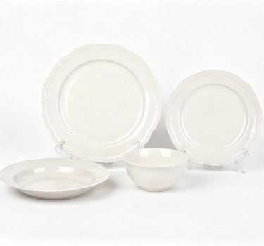 BVR Elyse Serviesset 24 delig | 6 Persoons ( White )