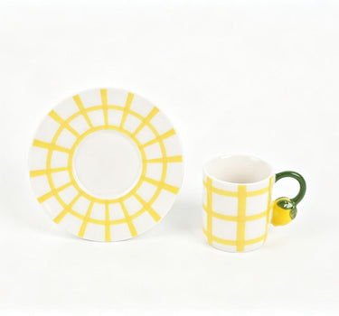 BVR Lemon Espressoset 12 Delig | 6 Persoons