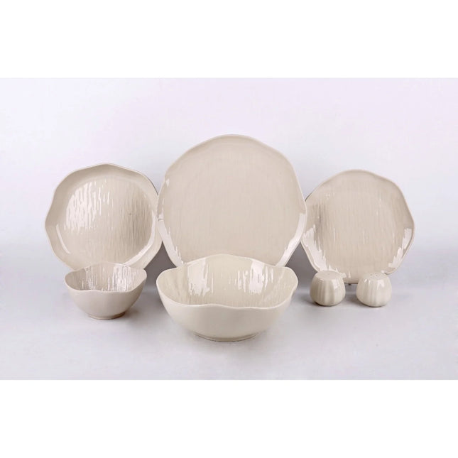 BVR Linea Serviesset 27 Delig | 6 Persoons Beige - Cermico