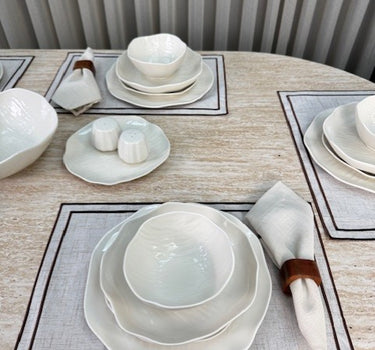 BVR Linea Serviesset 27 Delig | 6 Persoons Beige - Cermico