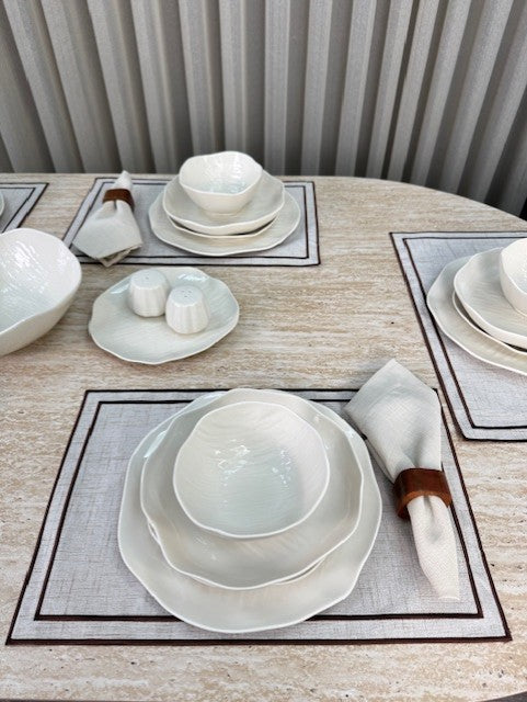 BVR Linea Serviesset 27 Delig | 6 Persoons Beige - Cermico