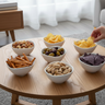 BVR Linea Snackschalen Ø11.7 cm ( 6 Delig ) Wit | Cermico